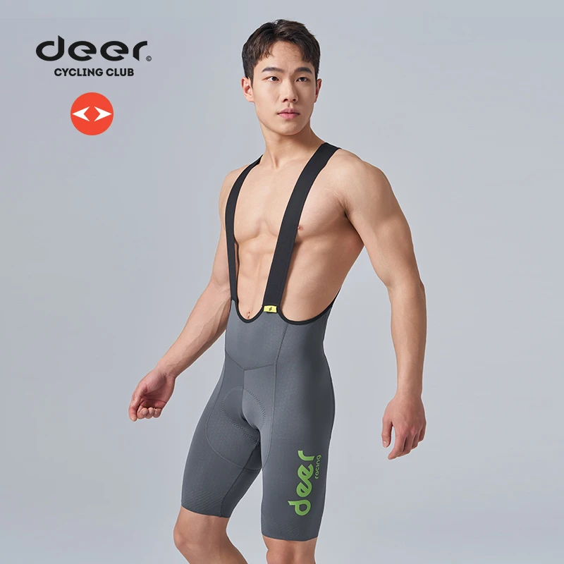 deer小鹿上新【追云UItra】骑行裤男女款夏冷感公路自行车背带裤