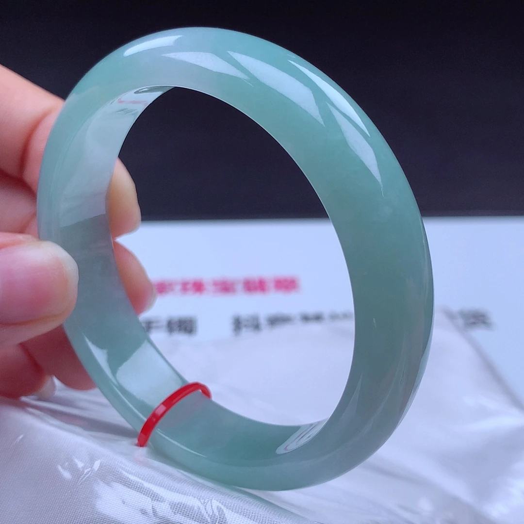 翡翠未镶嵌手镯手镯001408
