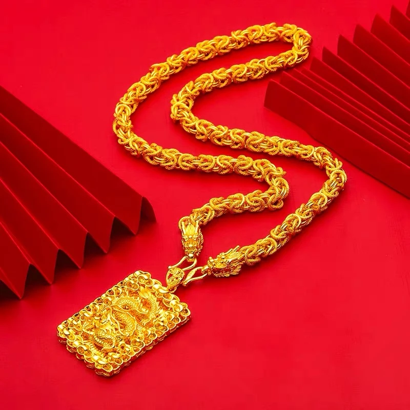 龙骨项链【抖音好物】中国风汇丰时尚高端手工首饰百货