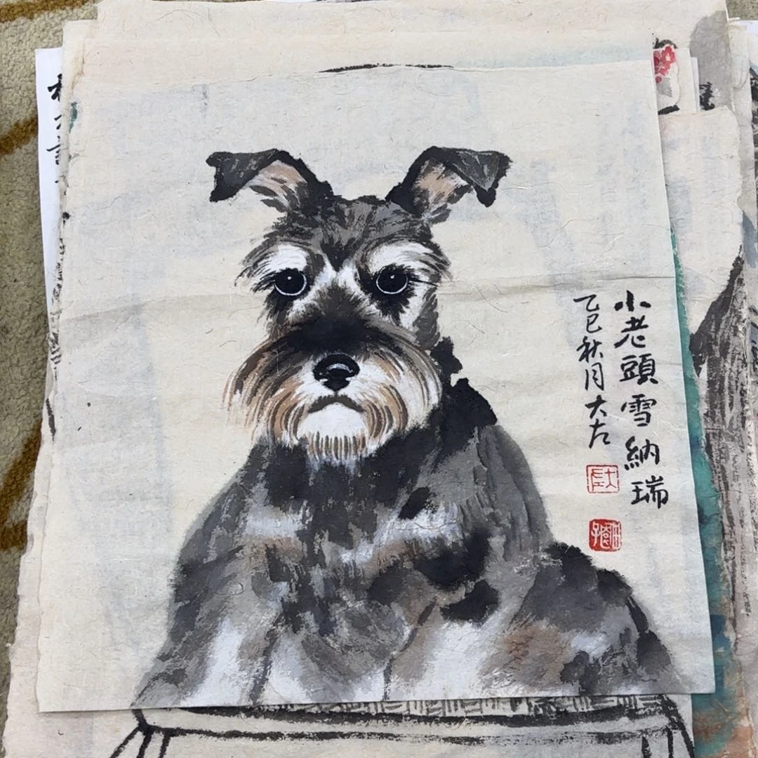 国画国画大左老师作品刘