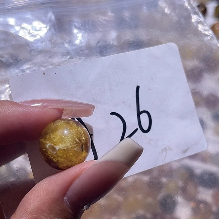 琥珀未镶嵌裸石14.5福利