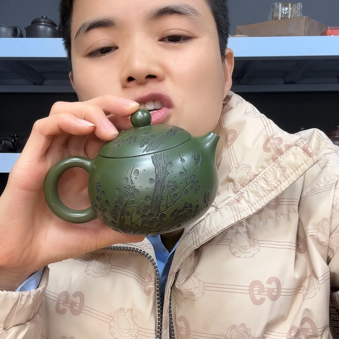 紫砂茶壶民间手艺人全手工制作