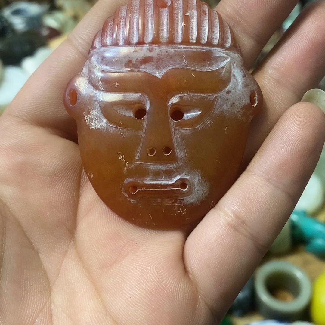 和田玉（糖玉）未镶嵌挂件