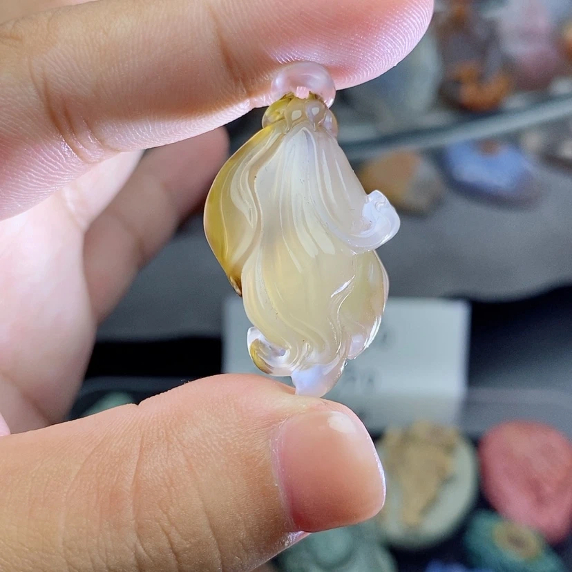 【闪购商品】未镶嵌吊坠定制玛瑙