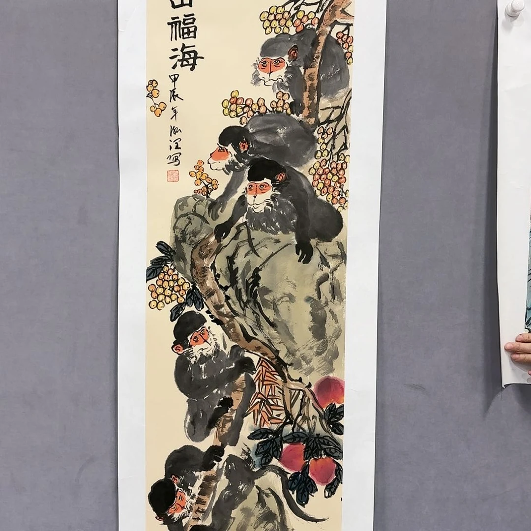国画国画纯手绘作品请放心去藏