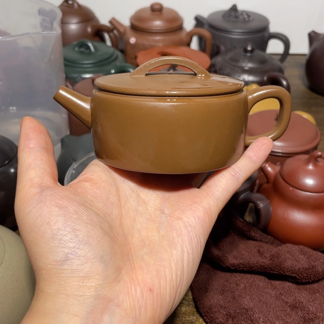 茶壶紫砂宜兴紫砂壶半手工60