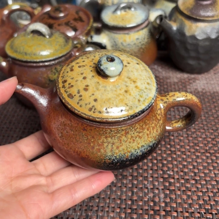 茶杯紫砂明炉小壶200 C