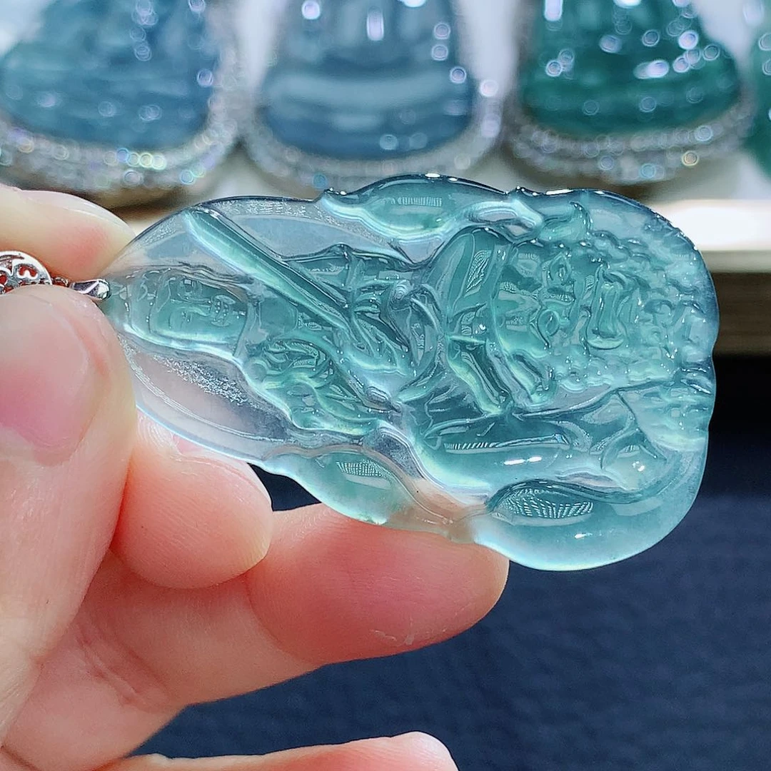 未镶嵌挂件翡翠翡翠