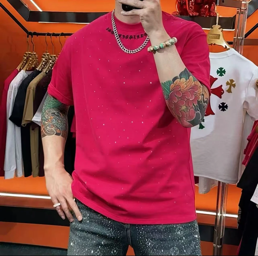 2025新款男士短袖轻奢