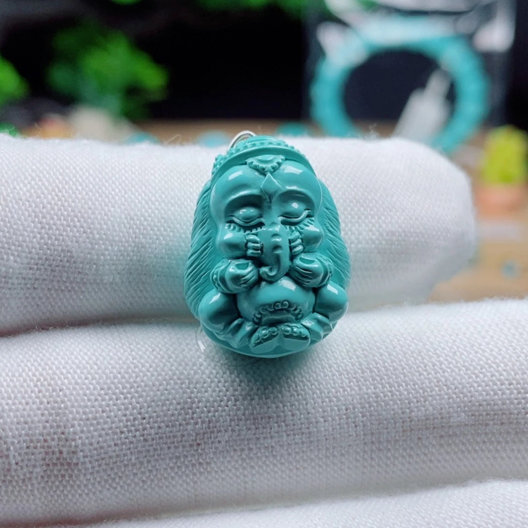 绿松石未镶嵌新款