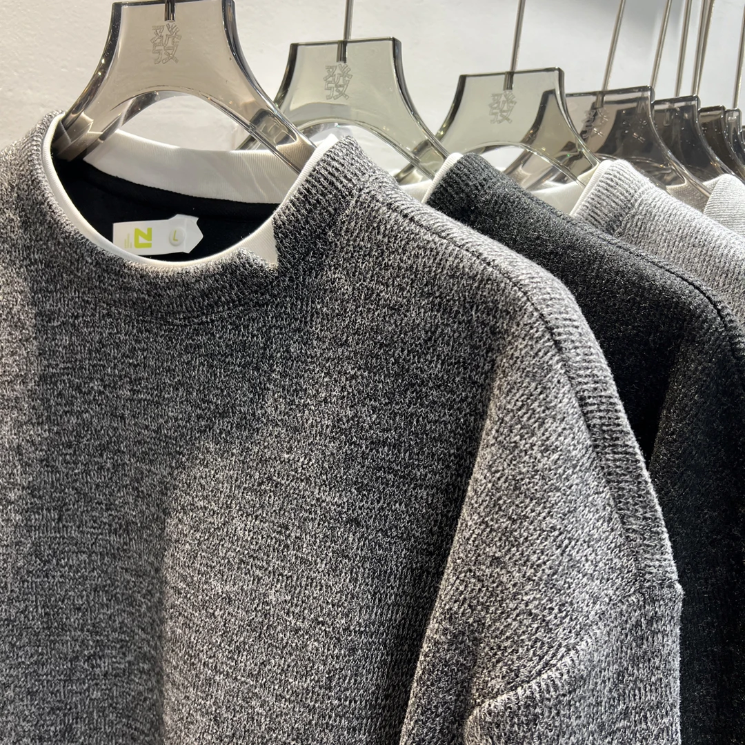 秋冬新款高品质圆领假两件卫衣 11196款