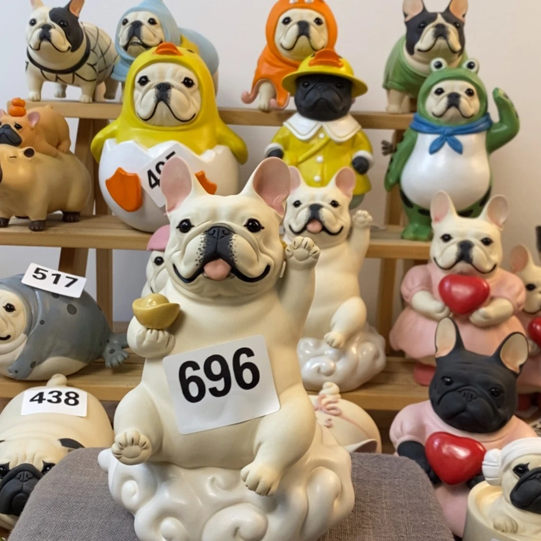 【闪购商品】696奶油元宝陶瓷周边