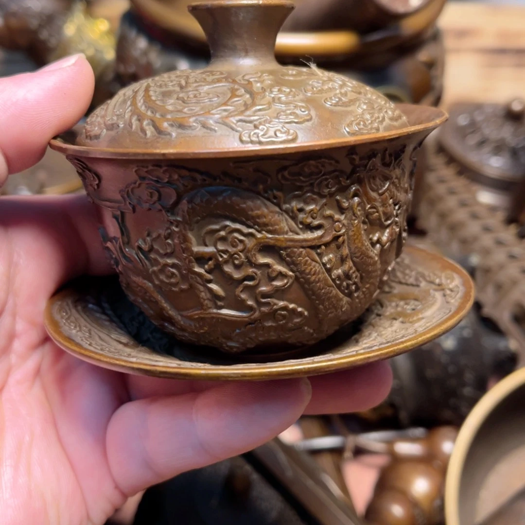 铜器摆件手把件家庭摆件