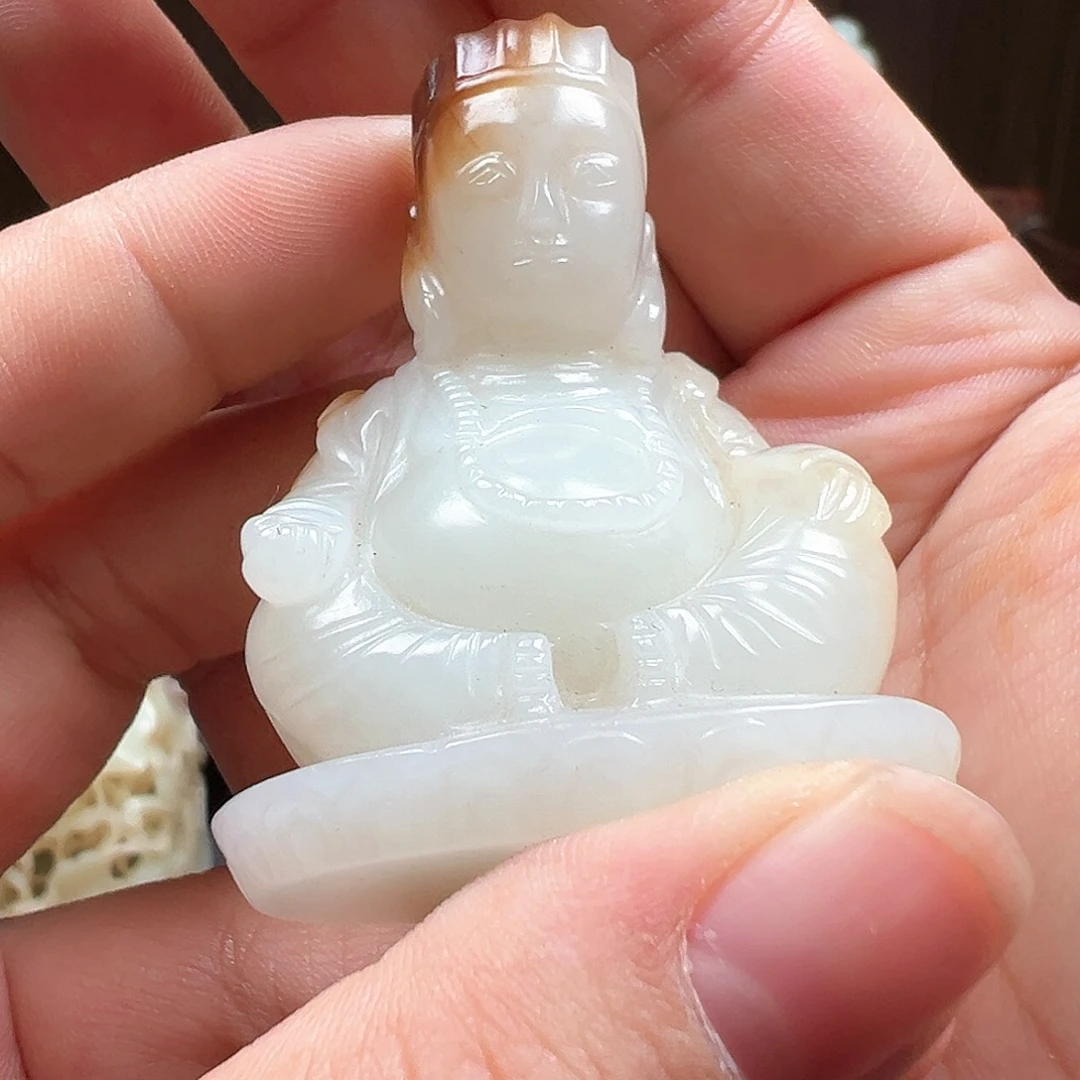 【闪购商品】和田玉颈饰未镶嵌不****?