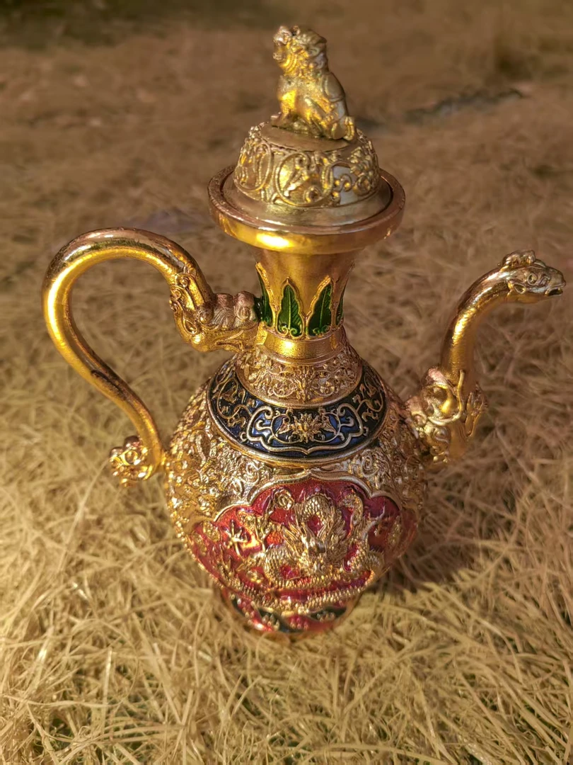 摆件精品摆件屏 大黄壶 摆件 好漂亮