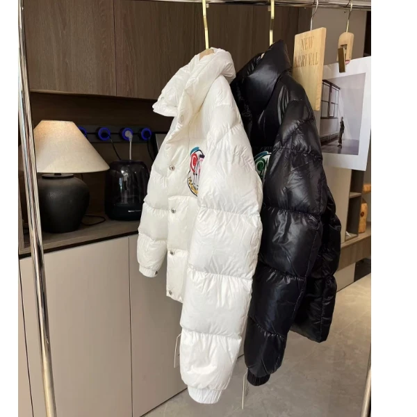 【粟粟专属】时尚保暖情侣款鹅绒服991