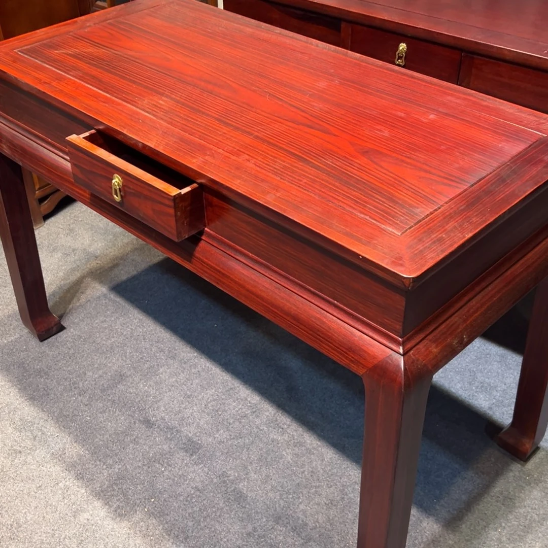 黑酸枝木类架子书桌