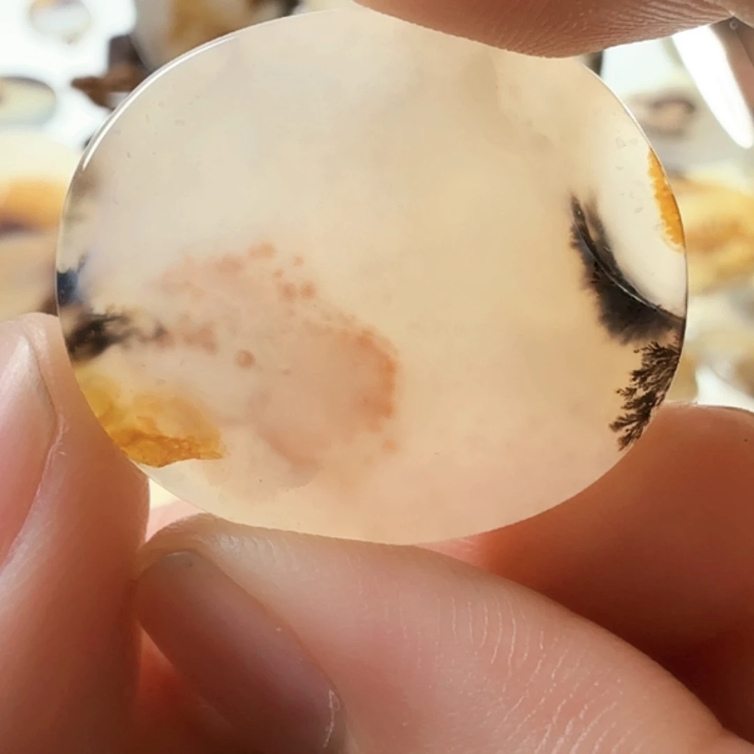 未镶嵌玛瑙/玉髓珠宝半成品