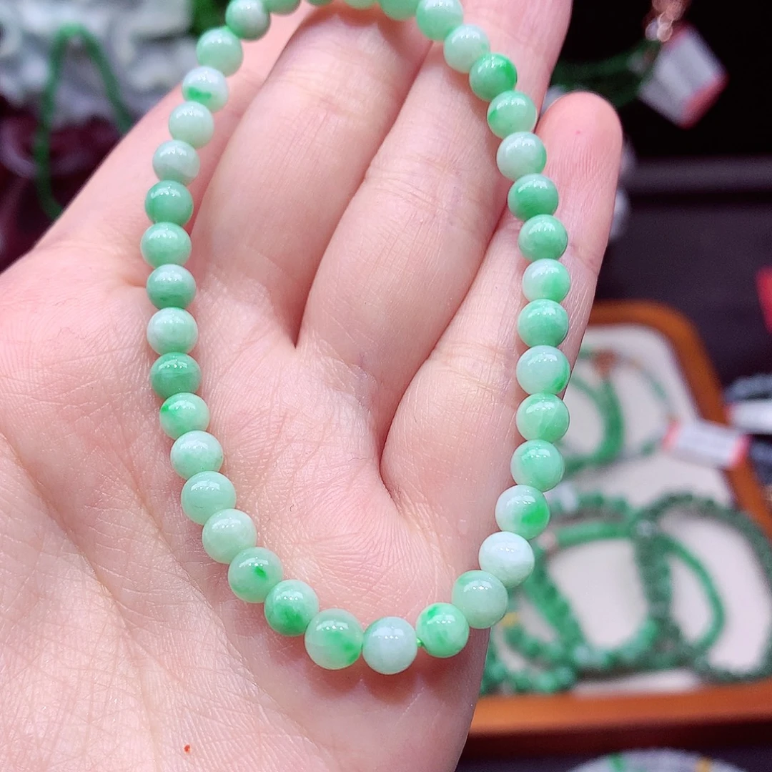 翡翠未镶嵌手链翡翠