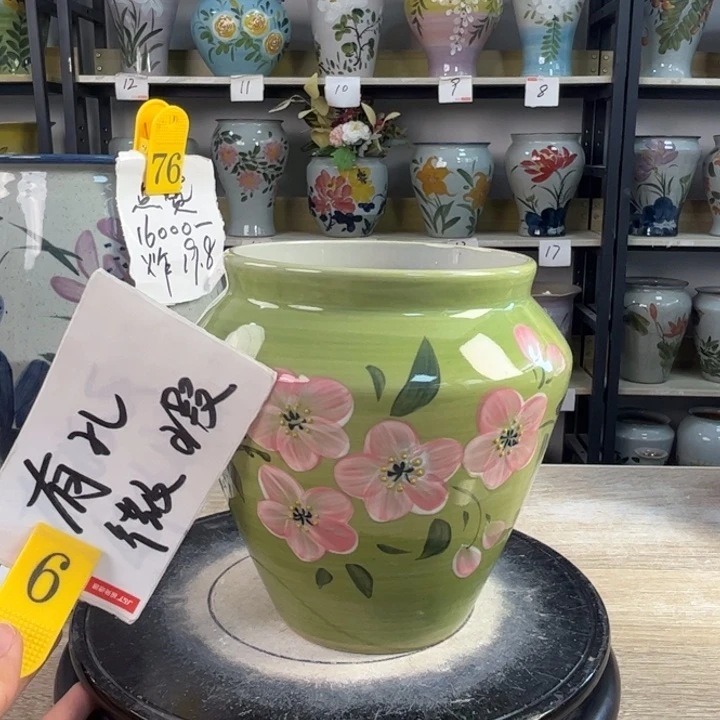 罐1tc景德镇陶瓷花盆