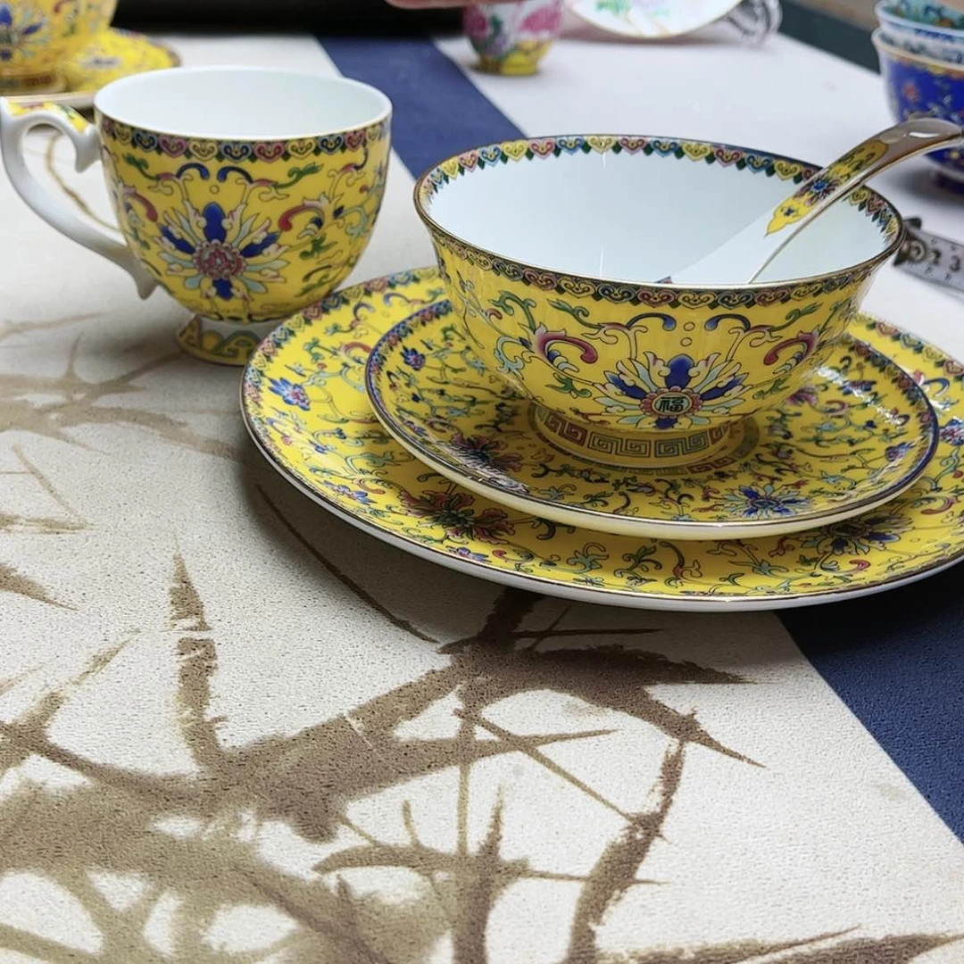 【闪购商品】珐琅4.5英寸1套看图。。。。