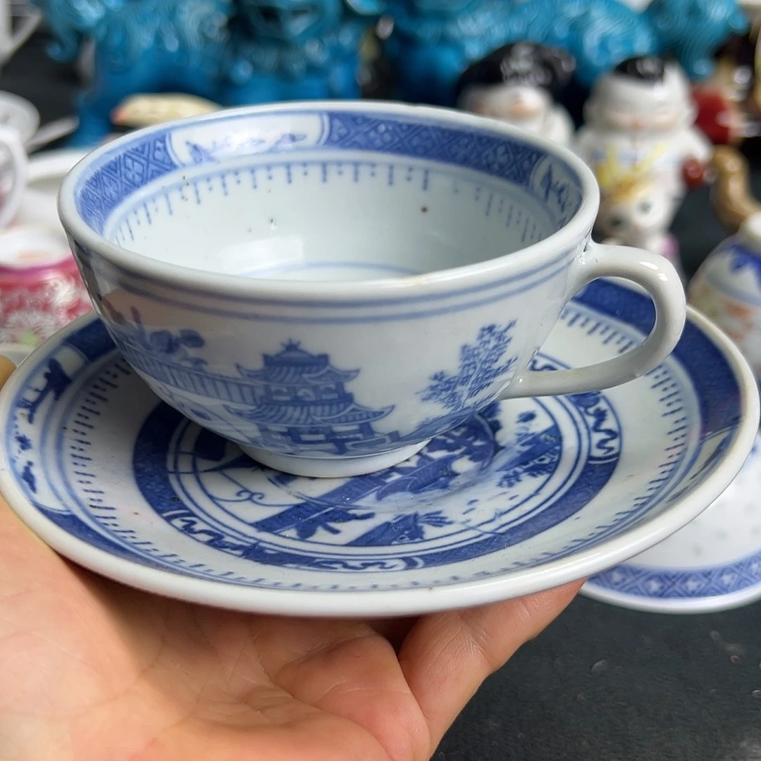 杯景德镇陶瓷耳杯