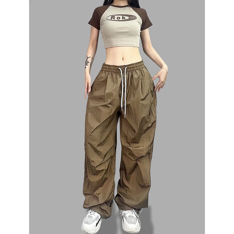 无品牌街舞潮牌多色跳舞jazz速干运动爵士hiphop长裤女