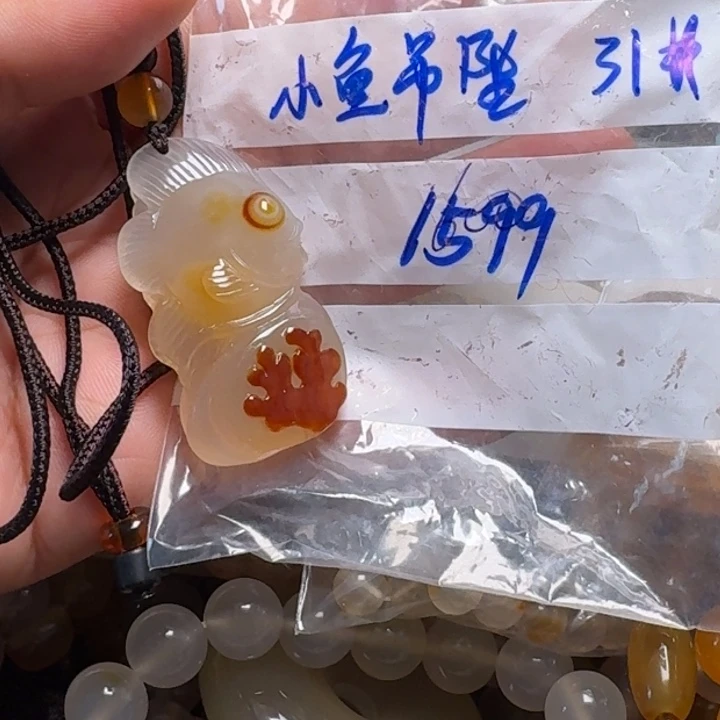 玛瑙/玉髓颈饰未镶嵌人**意510