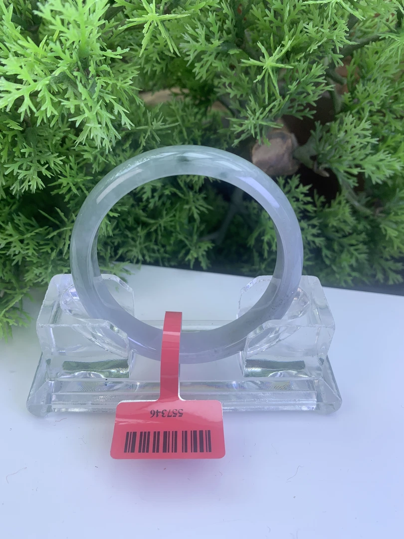 【刘思懿】天然缅甸A货翡翠手镯-L-1