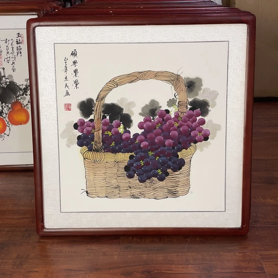 国画带框尺寸63*63厘米