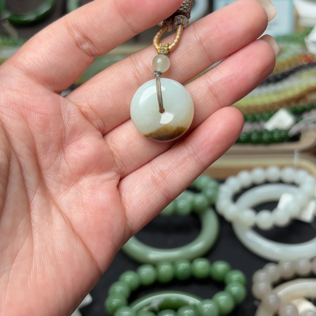 吊坠(不含链)未镶嵌和田玉