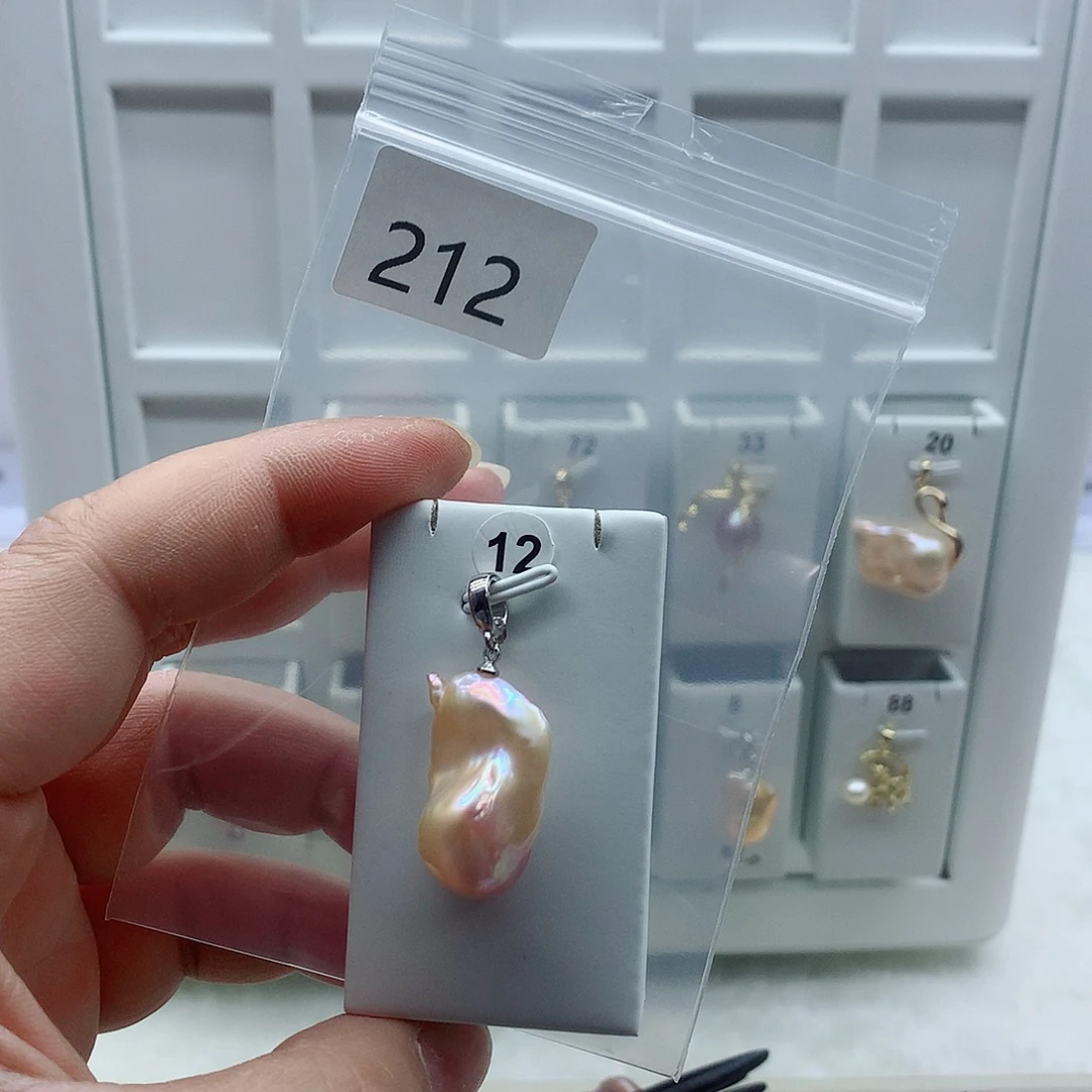 淡水珍珠吊坠(不含链)合金