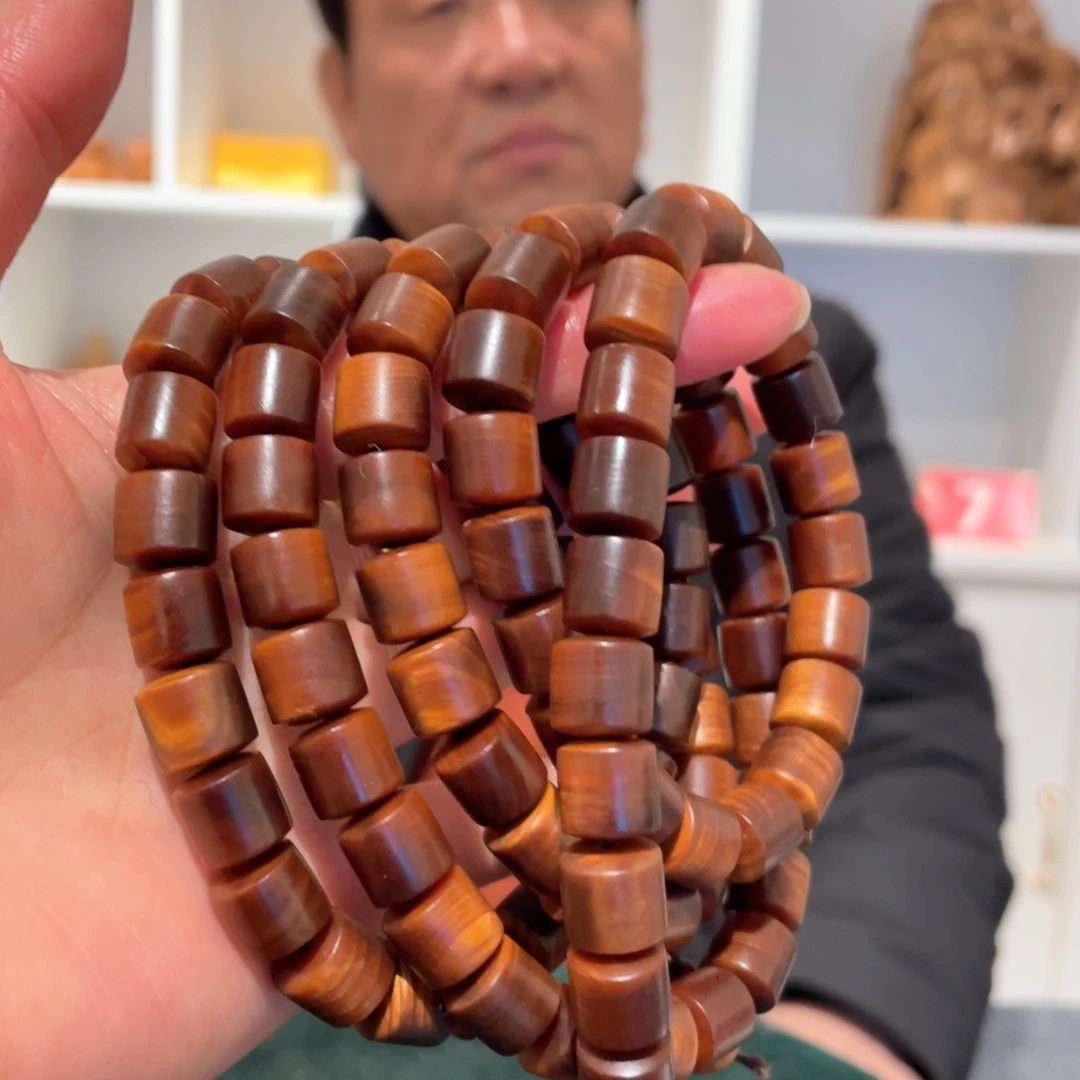 【闪购商品】柏木（崖柏）一****！1.0*108粒老型手链