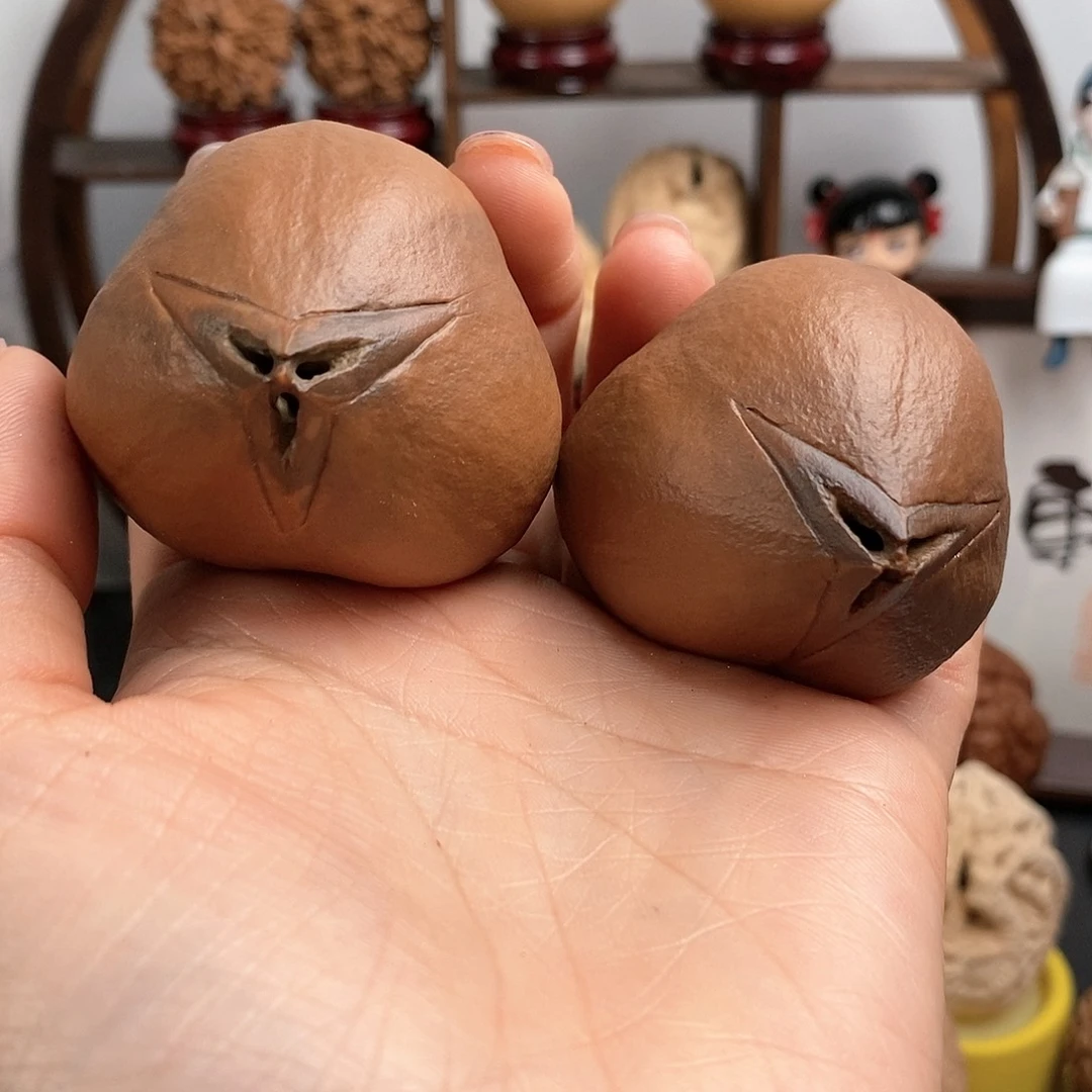 文玩核桃把件福**石橄榄福利