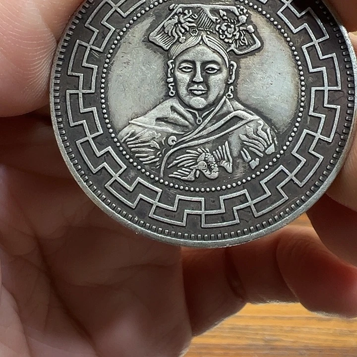 （一家臻藏）可吸翻可吹响龙洋工艺品 精选摆件