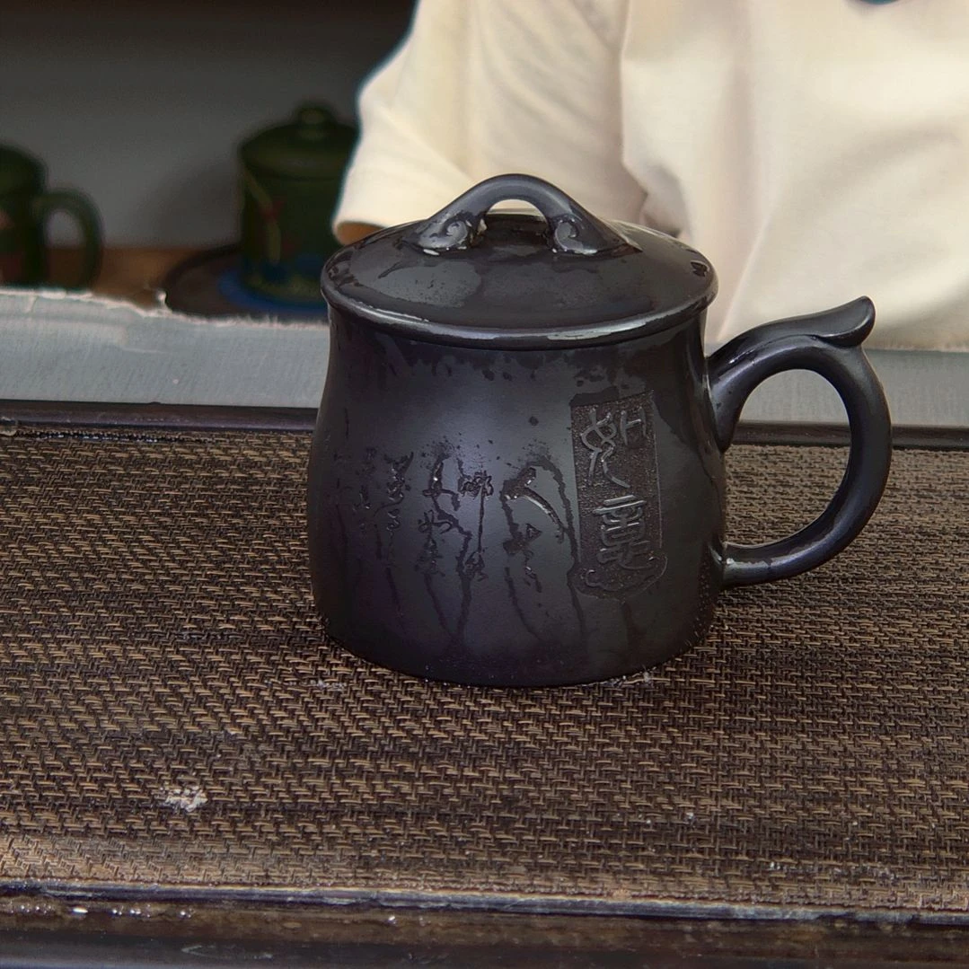 茶杯紫砂高货放漏