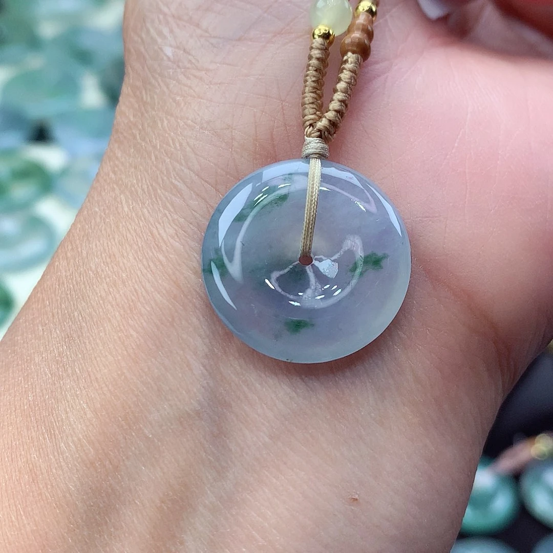 颈饰未镶嵌翡翠编号9尺寸20.8-4.5