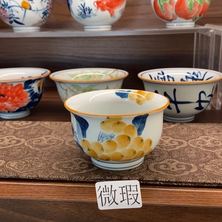 釉下老陶泥手工绘制