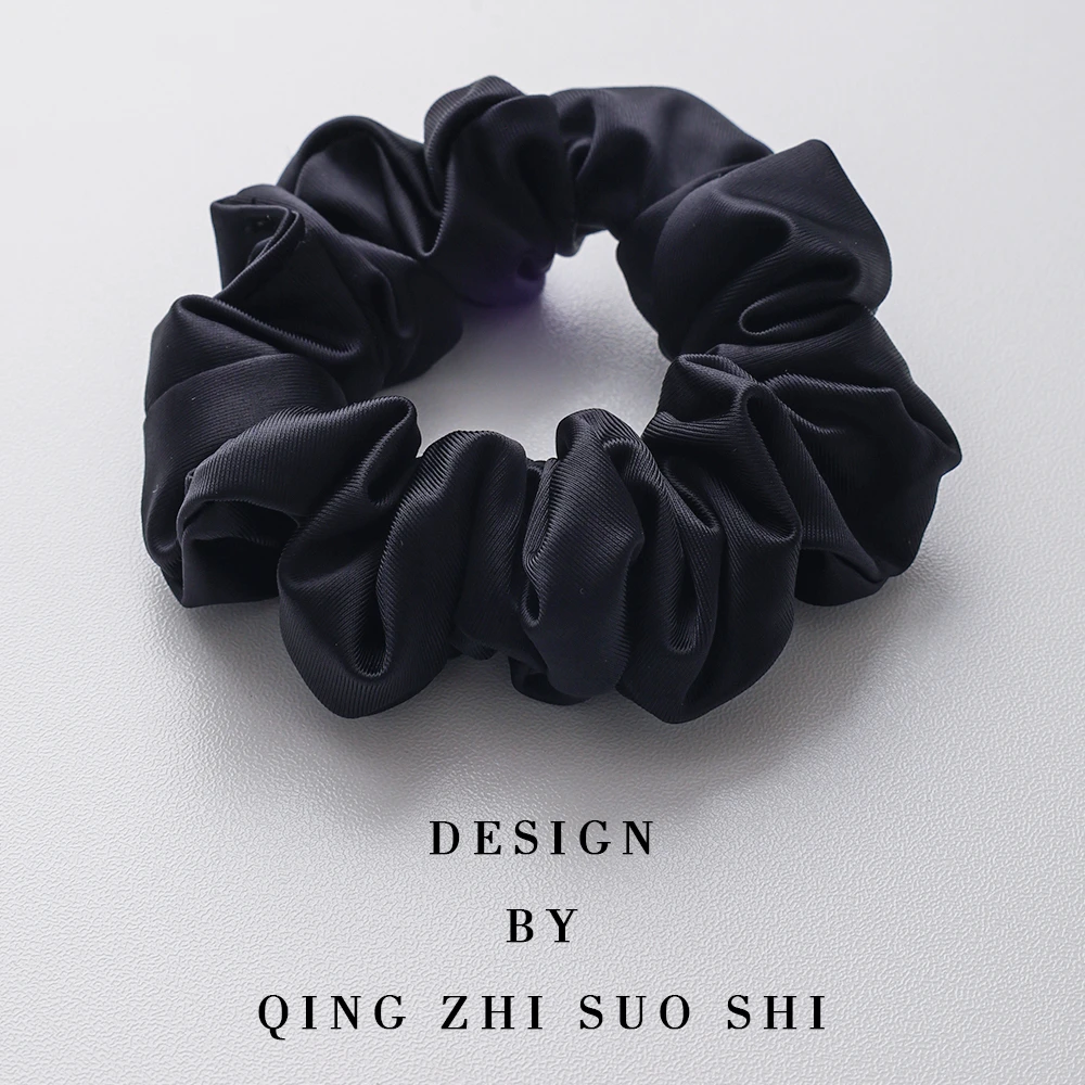卿之所饰发绳发圈法式头饰高弹日韩时尚头绳复古气质百搭纯色发饰