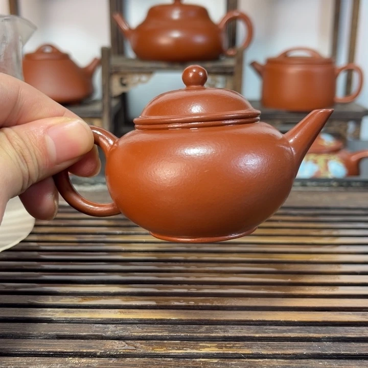 紫砂茶壶原矿紫砂手工制作