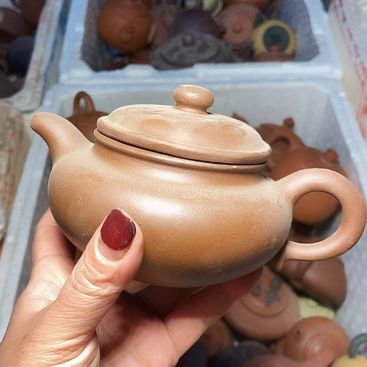 全手工制作宜兴紫砂茶壶