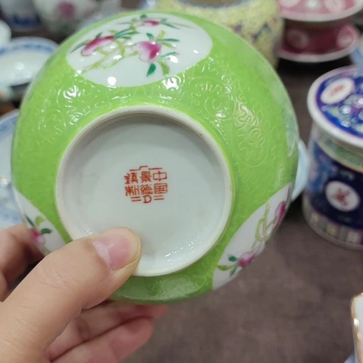 木景德镇饭碗一个