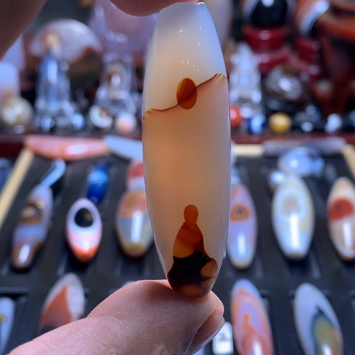 玛瑙/玉髓颈饰未镶嵌祥*