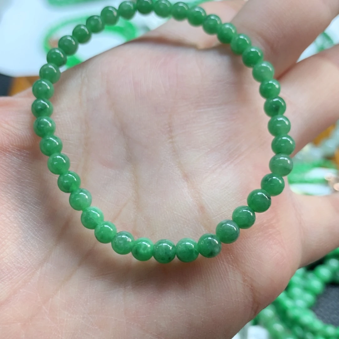 翡翠未镶嵌手链翡翠