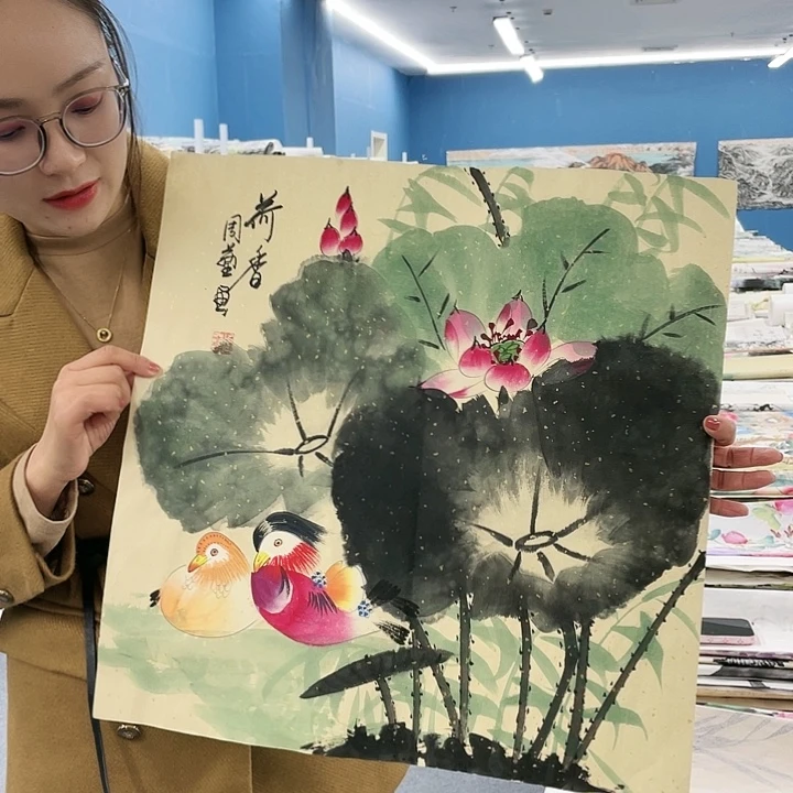 国画纯手绘国画作品鉴赏