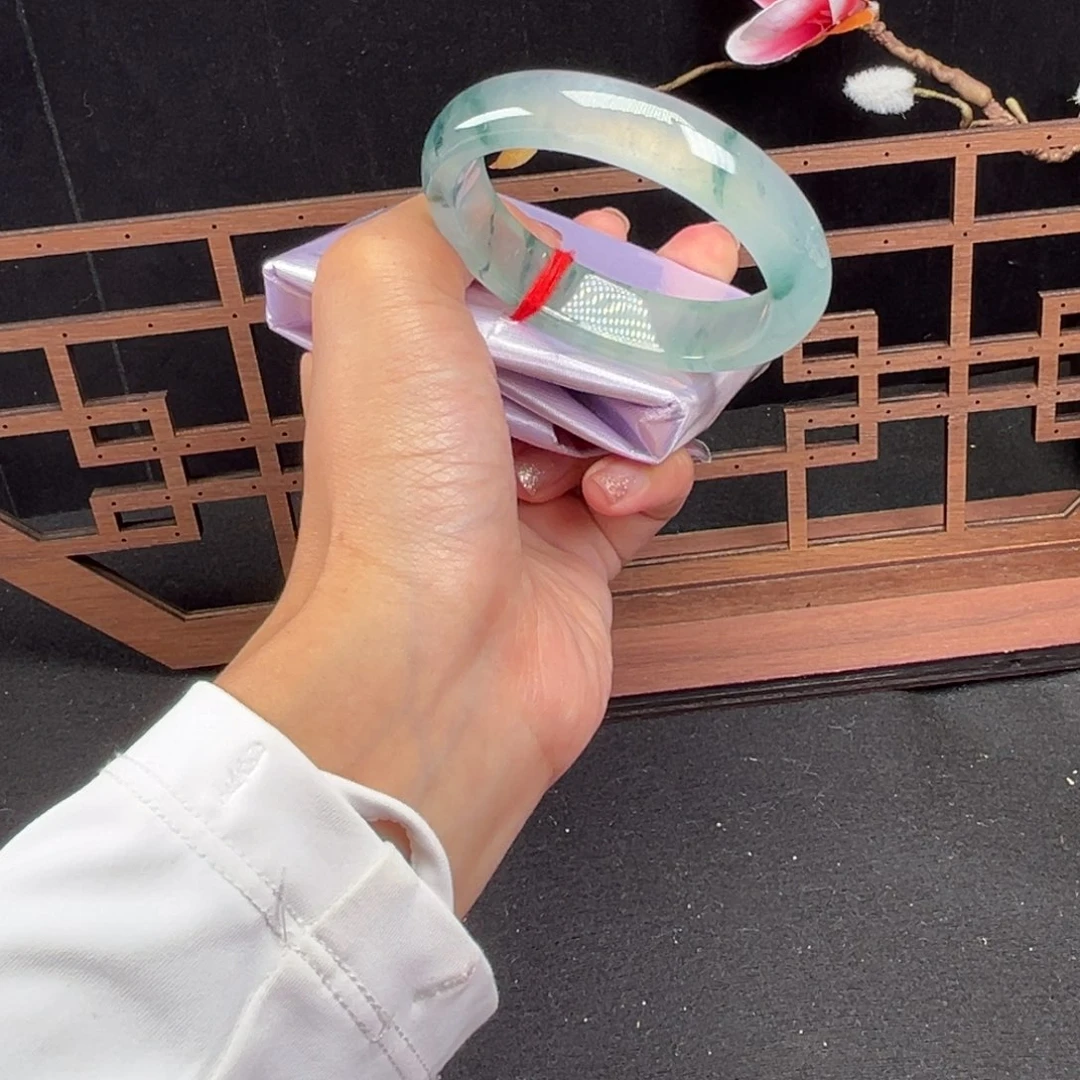 翡翠未镶嵌手镯贵妃序号16
