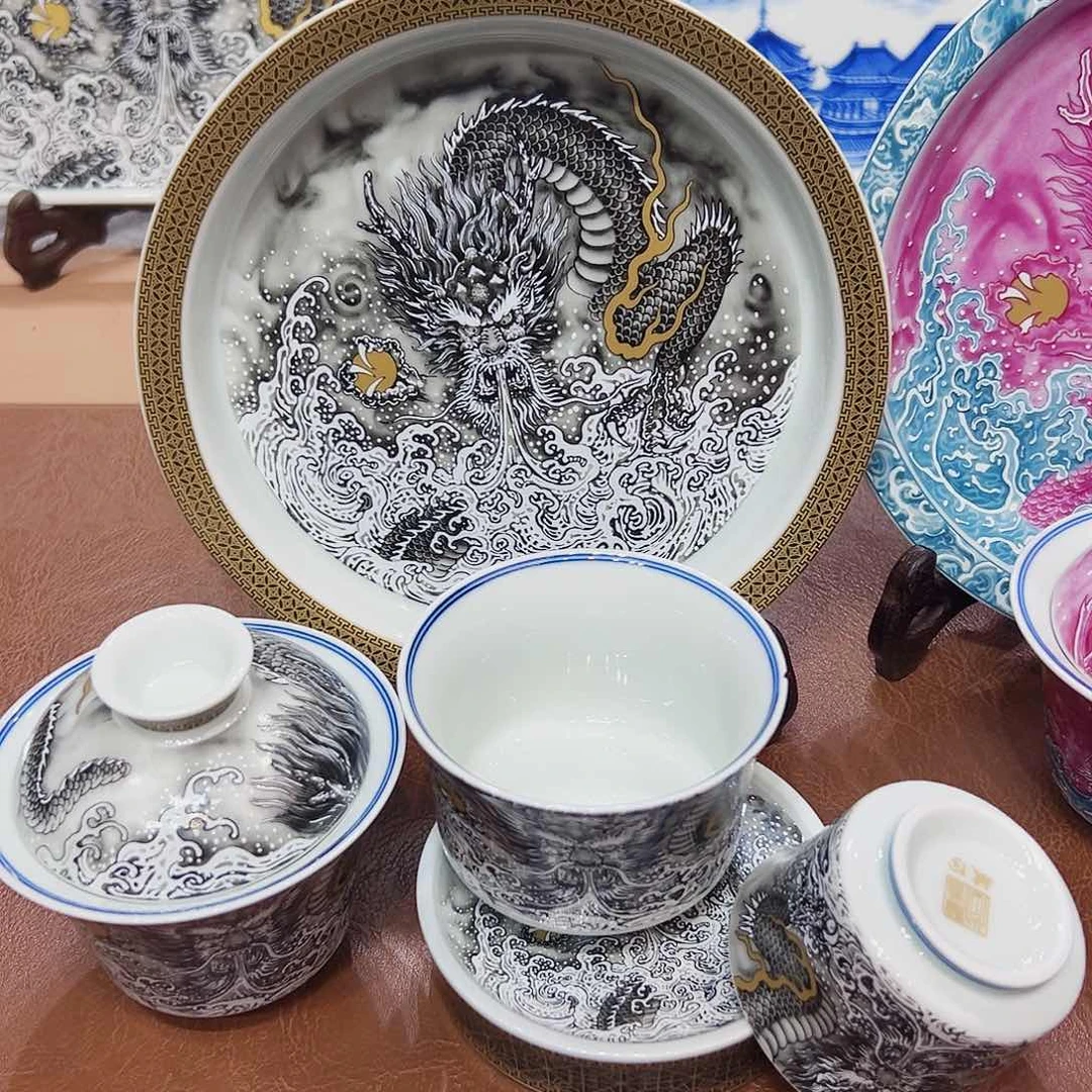摆件景德镇陶瓷研究所从事生产