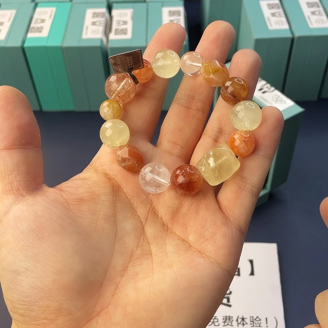 手链银S925镶嵌水晶