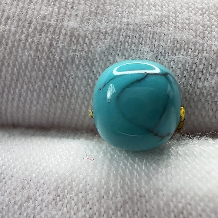 绿松石未镶嵌老型珠7