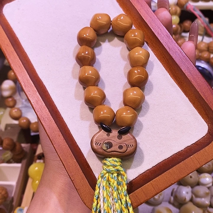 猴头核桃手串亮面星星小手持